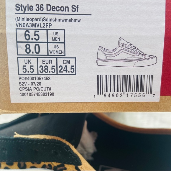 Vans Style 36 Decon Sf Minileopard - Picture 6 of 6